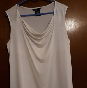 George Stretch white dress top